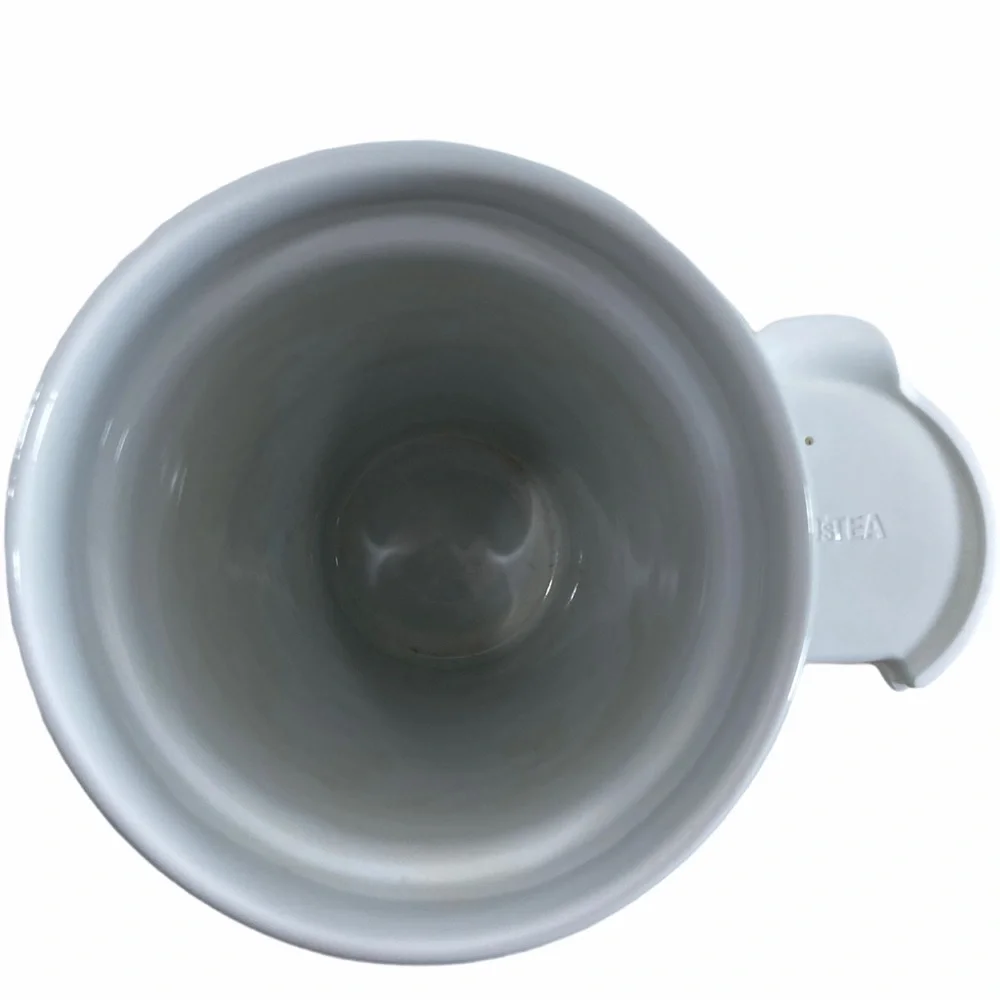 David's Tea Ceramic Travel Mug Cup Tumbler 10 year Celebrate - Picture 5 of 7